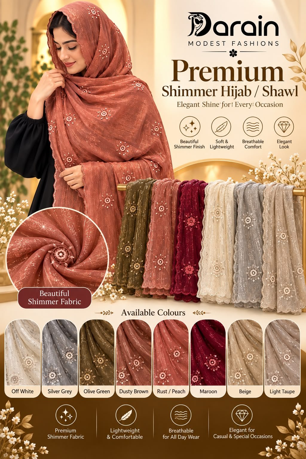 SHIMMER WORK detail